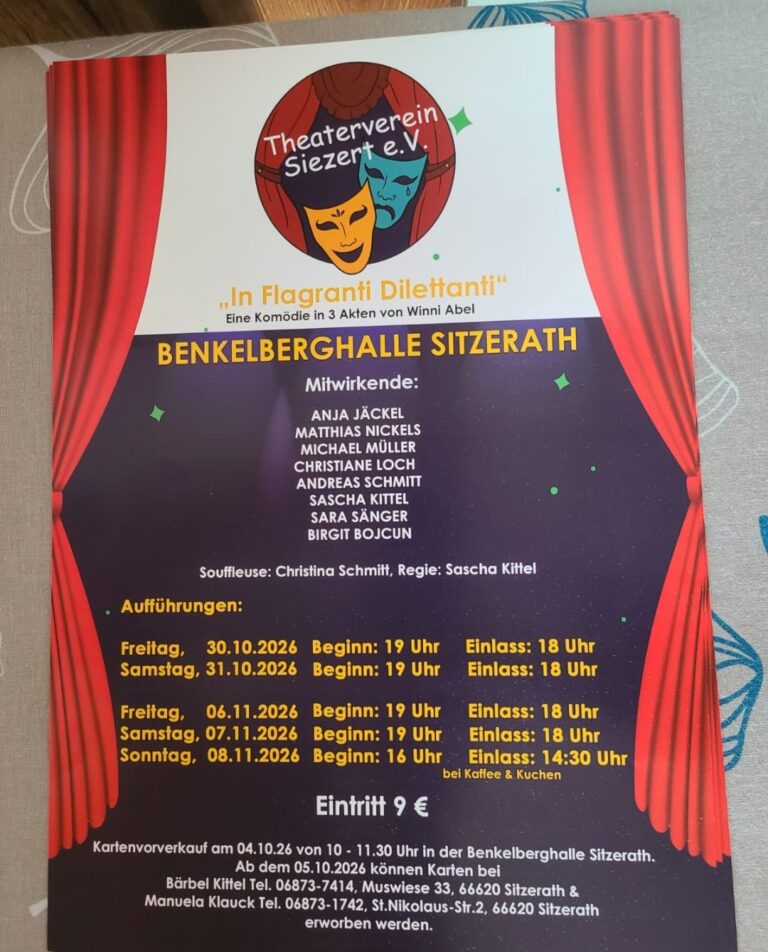 Flyer Theaterverein